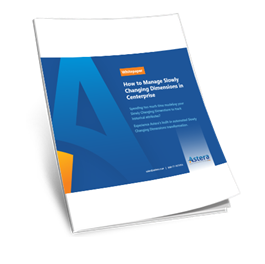 Managing Slowly Changing Dimensions in Centerprise